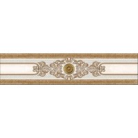 356 Плитка Бордюр Eclipse Beige Центр 7x30