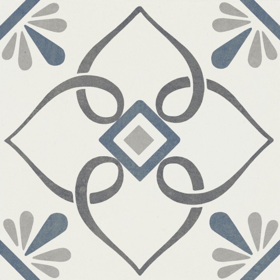 Керамогранит 37789 Керамогранит Provenza Blue Petals/22,3 22,3x22,3