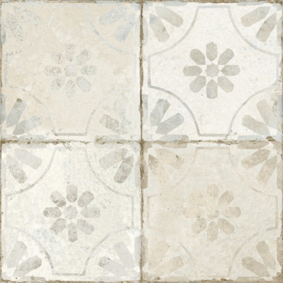 Керамическая плитка 38169 Fs Blume White 45x45x0,95