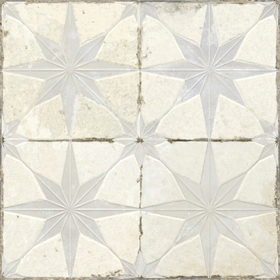 Керамическая плитка 38189 Плитка Fs Star White LT/45X45X0,95