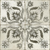 39368 Плитка Fs Ivy Black 45x45x0,95