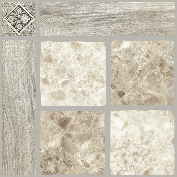 Керамическая плитка 3 PL 1001 Палермо 40x40