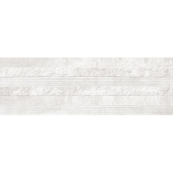 Керамогранит 40441 Downtown White Material SP/33,3X100X0,98/R 33,3x100
