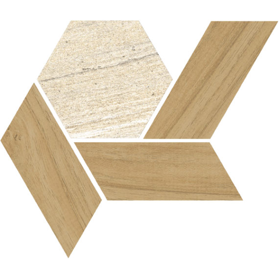 Керамическая плитка 405E Mosaico Lesnaya Beige 20x17.5