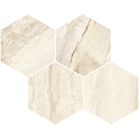 Керамическая плитка 40GS Mosaico Albiense-SP Beige 35x28