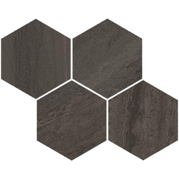 Керамическая плитка 40GU Mosaico Albiense-SP Grafito 35x28