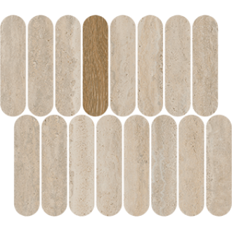 40QS Мозаика Mosaico Passy Natural 27x31