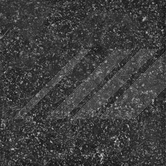 Керамогранит 4100437 Outline Black A 20x20