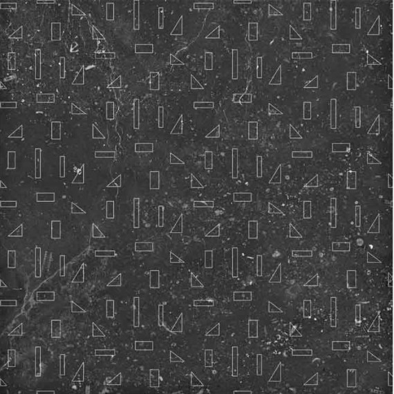 Керамогранит 4100438 Outline Black B 20x20