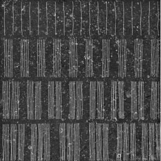 4100444 Outline Black H 20x20