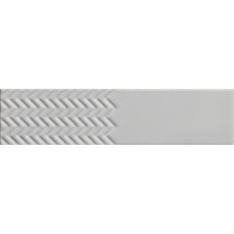 4100604 Biscuit Waves Bianco 5x20