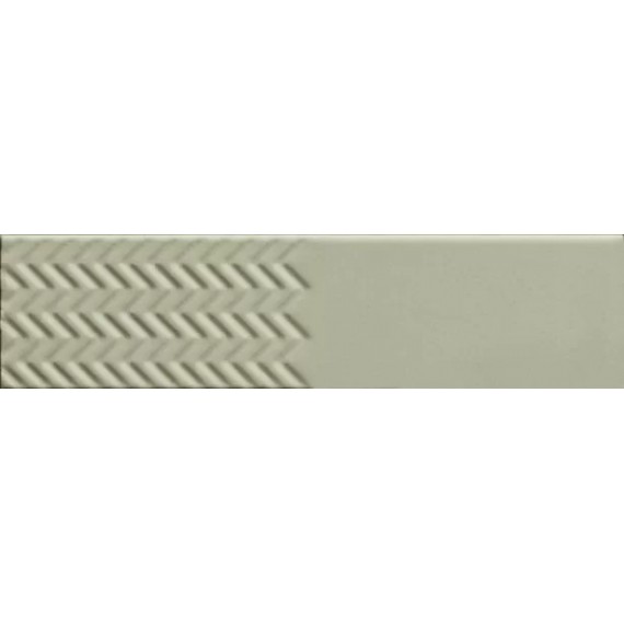 Керамическая плитка 4100688 Biscuit Waves Salvia 5x20