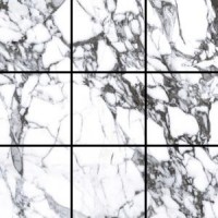 4100765 Mosaic Black Double Polished 30x30