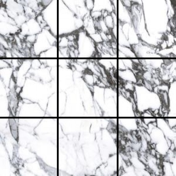 Мозаика 4100765 Mosaic Black Double Polished 30x30