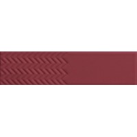 4101160 Плитка Biscuit Waves Bordeaux 5x20