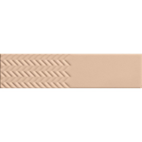 Керамическая плитка 4101166 Плитка Biscuit Waves Powder 5x20