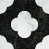 4101200 Керамогранит Dandy Pin Black White 18,6x18,6