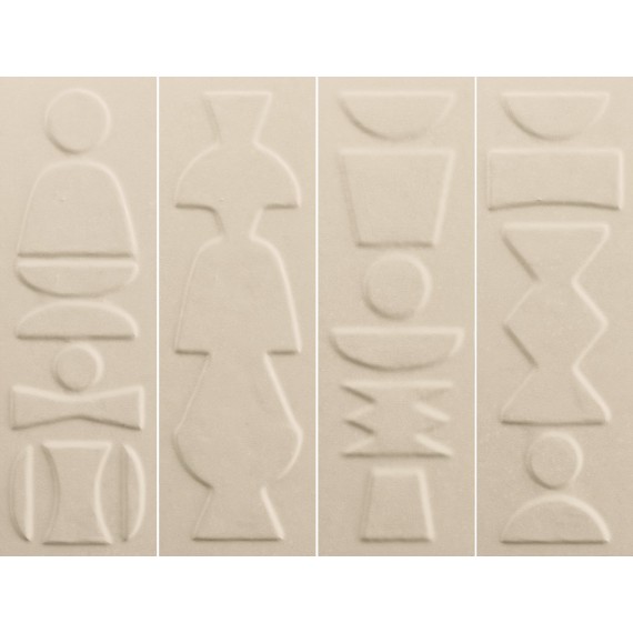 Керамическая плитка 4101221 Плитка Nok Totem Ivory 6,5x20