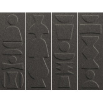 4101224 Плитка Nok Totem Ebony 6,5x20
