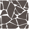 4101229 Мозаика Palladiana Crock Mosaic Ebony 40x40