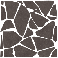 4101229 Мозаика Palladiana Crock Mosaic Ebony 40x40