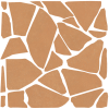 4101230 Мозаика Palladiana Crock Mosaic Terra 40x40