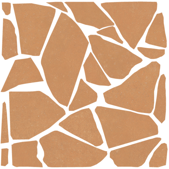 Мозаика 4101230 Мозаика Palladiana Crock Mosaic Terra 40x40