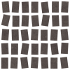 4101235 Мозаика Boogie Mosaic Ebony 30x30