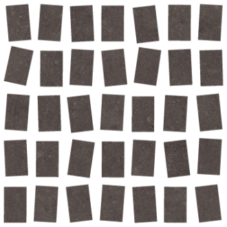 4101235 Мозаика Boogie Mosaic Ebony 30x30