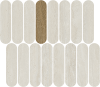 41SH Мозаика Mosaico Passy Blanco 27x31