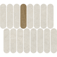41SQ Мозаика Mosaico Barbican Blanco 27x31