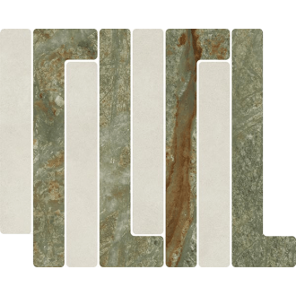 41W2 Мозаика Mosaico Trellick Faroe Blanco 30x24,2