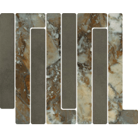 41W5 Мозаика Mosaico Trellick Tassili Antracita 30x24,2