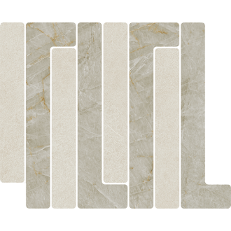 41WC Мозаика Mosaico Trellick Uyuni Blanco 30x24,2