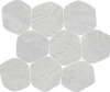 42ZT Мозаика Mosaico Torino Gris 25x30