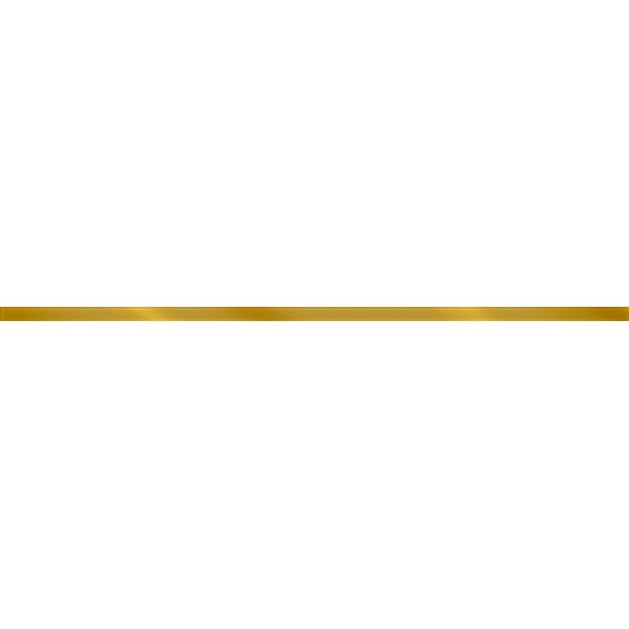 Керамическая плитка 488 Плитка Rimini золото 1,4x50