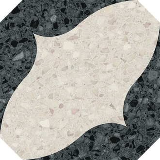 4T78 Керамогранит Octgono Cerbera Negro 20x20