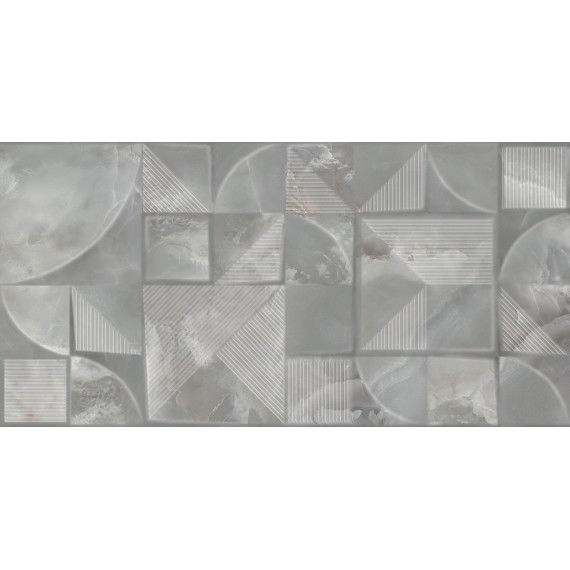 Керамическая плитка 508921101 Плитка Opale Grey Struttura 31,5x63