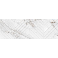 509231101 Плитка Calacatta Grey Struttura Linea R 24,2x70