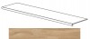 52106 Just GRADONE BEIGE MEDIO 120x4x32