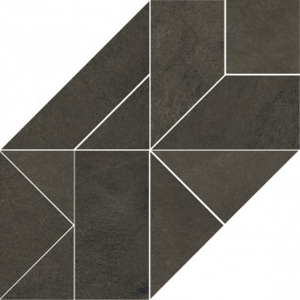 54456 MOSAICO ES.T11 NERO 40x40
