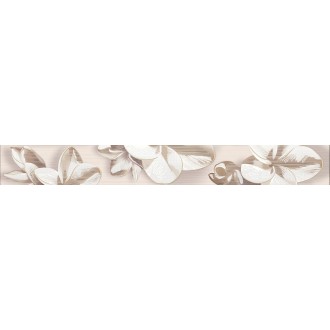 584191004 Плитка Бордюр AMATI PLUMERIA BEIGE 50,5х6,2