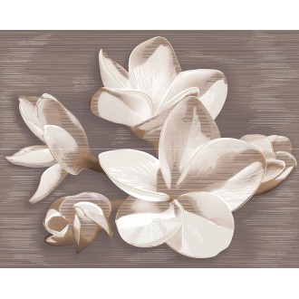 584192003 Плитка Панно AMATI PLUMERIA ALBA 40,2x50,5