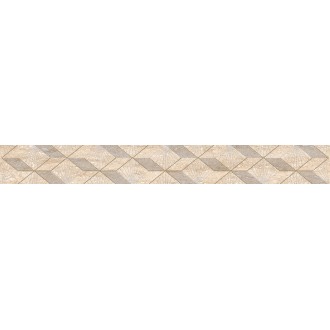 587121002 Плитка Бордюр Ascoli Beige Diamond 63x7.5