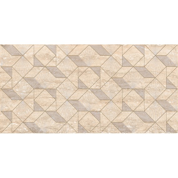 Керамическая плитка 587122003 Плитка Декор Ascoli Beige Diamond 31.5х63
