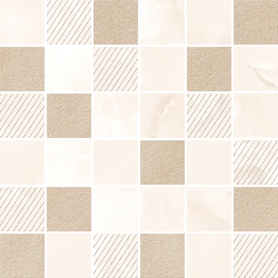 Мозаика 587433003 Мозаика Opale Beige Mosaic 30x30