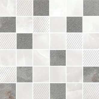587433004 Мозаика Opale Grey Mosaic 30x30