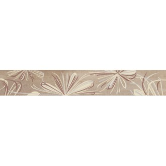 587891001 Плитка Бордюр Sonnet Beige Flower 50,5x6,2