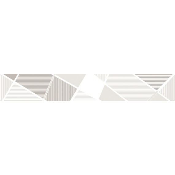 Керамическая плитка 587891002 Плитка Бордюр Sonnet Beige Geometria 50,5x6,2