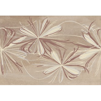587892001 Плитка Декор Sonnet Beige Flower 20,1х50,5